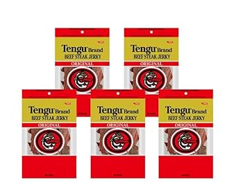 Amazon | テング ビーフジャーキー オリジナル 93g 5袋セット